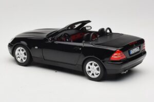 Mercedes SLK200 R170 Fekete Norev 1:18 B66040714 Fém – 8. kép a 9-ből