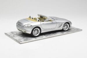 Mercedes SLR Vision Roadster Liquid Ezüst Maisto 1:18 B66963208 Fém – 3. kép a 8-ből