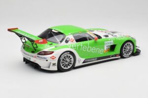 Mercedes AMG SLS C197 GT3 MS Racing #22 V. Sigacev / C. Stoll ADAC GT Masters 2011 Minichamps 1:18 151113102 Fém – 2. kép a 6-ből