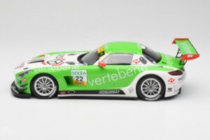 Mercedes AMG SLS C197 GT3 MS Racing #22 V. Sigacev / C. Stoll ADAC GT Masters 2011 Minichamps 1:18 151113102 Fém – 3. kép a 6-ből