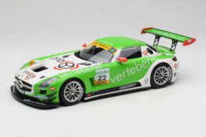 Mercedes AMG SLS C197 GT3 MS Racing #22 V. Sigacev / C. Stoll ADAC GT Masters 2011 Minichamps 1:18 151113102 Fém
