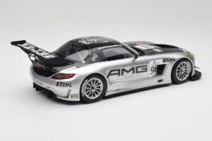 Mercedes AMG SLS C197 GT3 Team AMG China #96 M. Hakkinen / C. Cheng Zhuhai 6th 2011 Minichamps 1:18 151113196 Fém – 2. kép a 6-ből