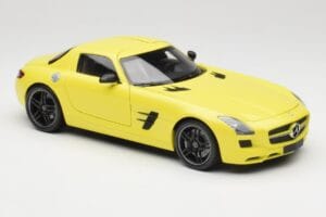 Mercedes SLS AMG C197 Sárga Minichamps 1:18 100039022 Fém – 6. kép a 8-ből