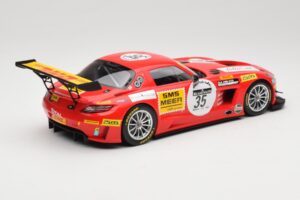 Mercedes SLS AMG GT3 #35 T. Heyer / T. Jager 24 Hours of Spa 2011 Minichamps 1:18 B66960196 Fém – 2. kép a 6-ből
