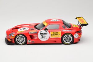 Mercedes SLS AMG GT3 #35 T. Heyer / T. Jager 24 Hours of Spa 2011 Minichamps 1:18 B66960196 Fém – 3. kép a 6-ből