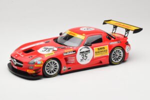 Mercedes SLS AMG GT3 #35 T. Heyer / T. Jager 24 Hours of Spa 2011 Minichamps 1:18 B66960196 Fém