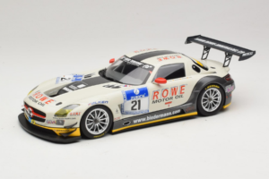 Mercedes SLS AMG GT3 #21 Rowe Racing M. Zehe / M. Hartung ADAC 24h Nurburgring 2012 Minichamps 1:18 151123121 Fém