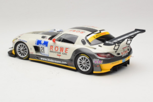 Mercedes SLS AMG GT3 #21 Rowe Racing M. Zehe / M. Hartung ADAC 24h Nurburgring 2012 Minichamps 1:18 151123121 Fém – 5. kép a 6-ből