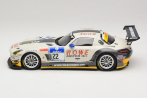 Mercedes SLS AMG GT3 #22 Rowe Racing R. Graf / M. Seyffarth ADAC 24h Nurburgring 2012 Minichamps 1:18 151123122 Fém – 3. kép a 6-ből