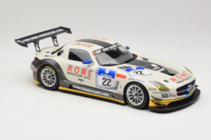 Mercedes SLS AMG GT3 #22 Rowe Racing R. Graf / M. Seyffarth ADAC 24h Nurburgring 2012 Minichamps 1:18 151123122 Fém – 4. kép a 6-ből