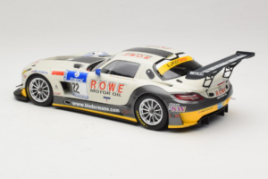 Mercedes SLS AMG GT3 #22 Rowe Racing R. Graf / M. Seyffarth ADAC 24h Nurburgring 2012 Minichamps 1:18 151123122 Fém – 5. kép a 6-ből