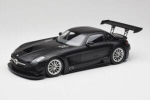 Mercedes SLS AMG GT3 C197 Street Matt Fekete Minichamps 1:18 151113101 Fém