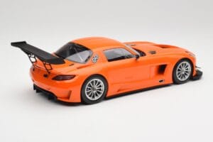 Mercedes SLS AMG GT3 C197 Street Narancssárga Minichamps 1:18 151113105 Fém – 2. kép a 6-ből