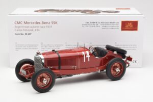 Mercedes SSK #14 Zatuszek Argentinian Autumn Race 1931 CMC 1:18 M-207 Fém – 6. kép a 6-ből