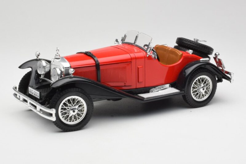 Mercedes SSK Piros & Fekete Bburago 1:18 3009-M1 Fém