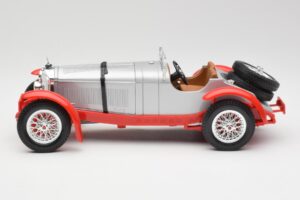 Mercedes SSK Ezüst & Piros Bburago 1:18 3009-M2 Fém – 3. kép a 6-ből