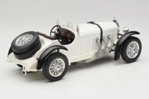 Mercedes SSK Fehér Bburago 1:18 3009-P3 Fém – 2. kép a 6-ből