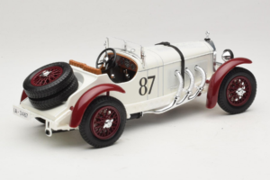 Mercedes SSKL #87 R. Caracciola Fehér 1931 Bburago 1:18 3002-P1 Fém – 2. kép a 6-ből