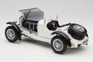 Mercedes SSKL Fehér Bburago 1:18 3002 Fém – 5. kép a 8-ből