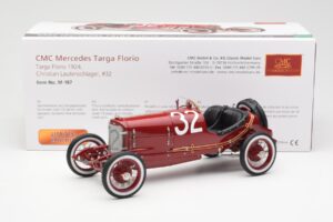 Mercedes #32 C. Lautenschlager / Traub Targa Florio 2nd Place 1924 CMC 1:18 M-187 Fém – 6. kép a 6-ből