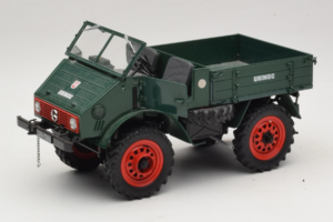 Mercedes Unimog 401 Zöld Schuco 1:18 135 Fém – 2. kép a 8-ből