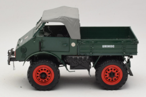Mercedes Unimog 401 Zöld Schuco 1:18 135 Fém – 4. kép a 8-ből