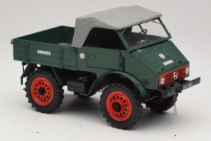 Mercedes Unimog 401 Zöld Schuco 1:18 135 Fém – 6. kép a 8-ből