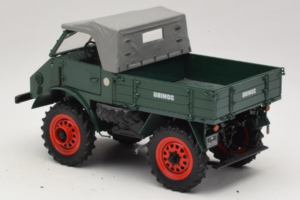 Mercedes Unimog 401 Zöld Schuco 1:18 135 Fém – 7. kép a 8-ből