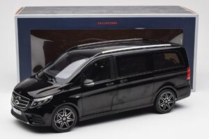 Mercedes V-Class W447 AMG Line Fekete Norev 1:18 183860 Fém – 6. kép a 6-ből