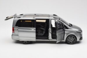Mercedes V-Class W447 AMG Line Szürke Metál Norev 1:18 183488 Fém – 4. kép a 9-ből