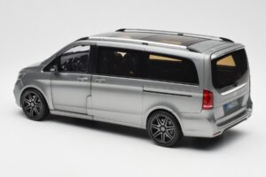 Mercedes V-Class W447 AMG Line Szürke Metál Norev 1:18 183488 Fém – 8. kép a 9-ből