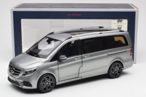 Mercedes V-Class W447 AMG Line Szürke Metál Norev 1:18 183488 Fém – 9. kép a 9-ből