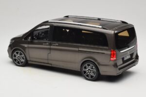 Mercedes V-Class W447 AMG Line Indium Grey Norev 1:18 183873 Fém – 7. kép a 8-ből