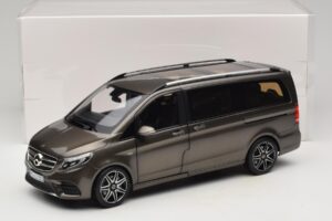Mercedes V-Class W447 AMG Line Indium Grey Norev 1:18 183873 Fém – 8. kép a 8-ből