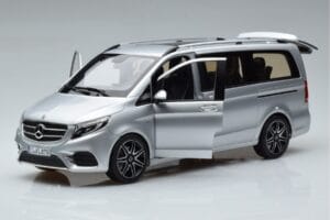 Mercedes V-Class V260 AMG Line Ezüst Norev 1:18 183871 Fém – 2. kép a 10-ből