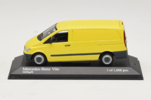 Mercedes Vito Kastenwagen Sárga Minichamps 1:43 400032260 Fém
