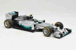 Mercedes W05 #6 N. Rosberg Mercedes AMG Petronas Abu Dhabi Grand Prix 2014 Minichamps 1:18 110140406 Fém – 4. kép a 7-ből