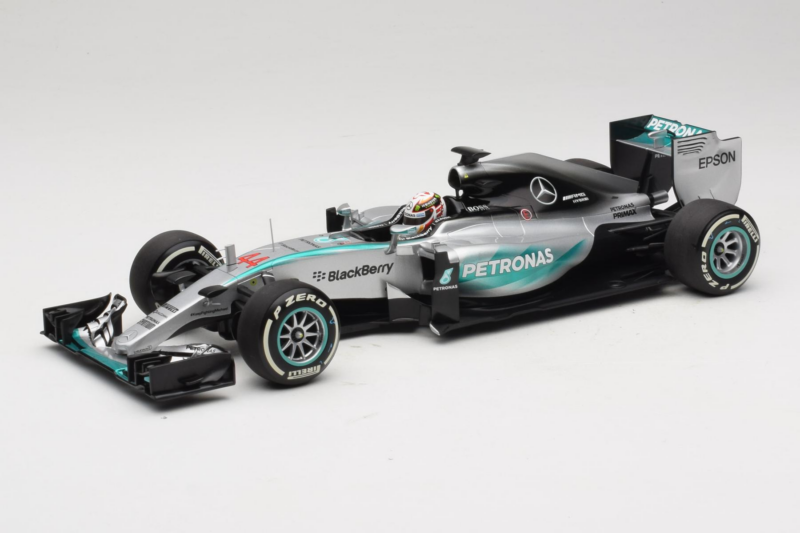 Mercedes W06 #44 L. Hamilton Mercedes AMG Petronas Australian Grand Prix Winner 2015 Minichamps 1:18 110150044 Fém