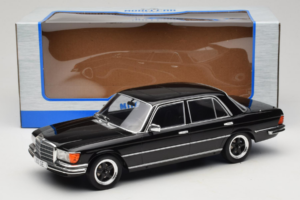 Mercedes W116 Fekete MCG 1:18 MCG18551 Fém – 6. kép a 6-ből