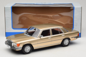 Mercedes W116 Metallic Beige MCG 1:18 MCG18550 Fém – 6. kép a 6-ből