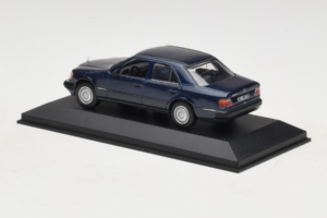 Mercedes W124 Sötétkék Minichamps 1:43 MB006 Fém – 3. kép a 4-ből