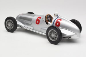 Mercedes W125 #6 Daimler-Benz AG R. Caracciola 2nd Place Eifel Race Nurburgring 1937 Minichamps 1:18 155373106 Fém – 5. kép a 6-ből