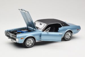 Mercury Cougar XR-7 Kék Sun Star 1:18 1562 Fém – 2. kép a 8-ből