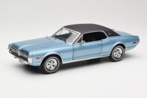 Mercury Cougar XR-7 Kék Sun Star 1:18 1562 Fém