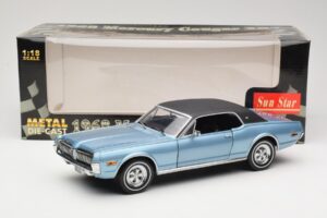 Mercury Cougar XR-7 Kék Sun Star 1:18 1562 Fém – 8. kép a 8-ből