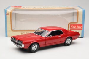 Mercury Cougar XR-7 Piros Sun Star 1:18 1541 Fém – 8. kép a 8-ből
