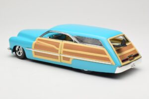 Mercury Merc Woodie Kék Hot Wheels 1:18 27806 Fém – 7. kép a 8-ből