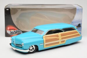 Mercury Merc Woodie Kék Hot Wheels 1:18 27806 Fém – 8. kép a 8-ből