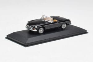 MGB Kabrió Fekete Minichamps 1:43 430131030 Fém – 2. kép a 4-ből