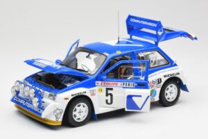 MG Metro 6R4 #5 T. Pond / R. Arthur Rally Monte Carlo 1986 Sun Star 1:18 5537 Fém – 2. kép a 8-ből